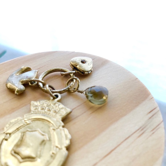 Vintage inspired Stella & Dot Olivia Mixed Charms - Picture 5 of 7